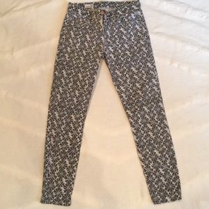 GAP Always Skinny Printed Jeans, size 26R